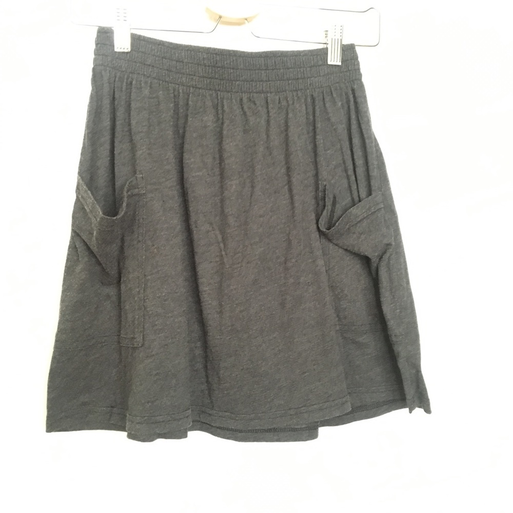 American Apparel Jersey skirt with pocket